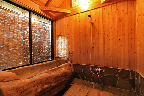和のコテージ　仙の家　屋久杉の風呂