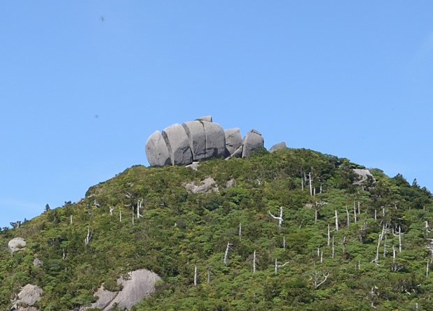 屋久島　観光スポット　トーフ岩