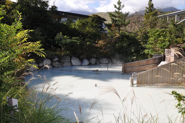 別府温泉　明礬温泉　日帰り温泉　混浴　泥湯