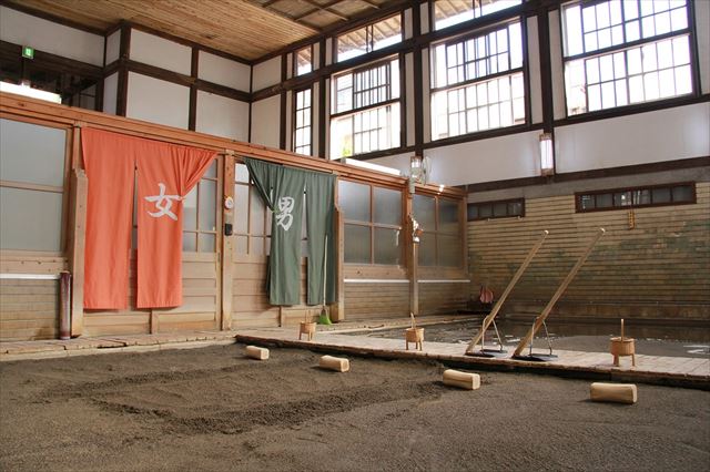 別府　竹瓦温泉　砂湯