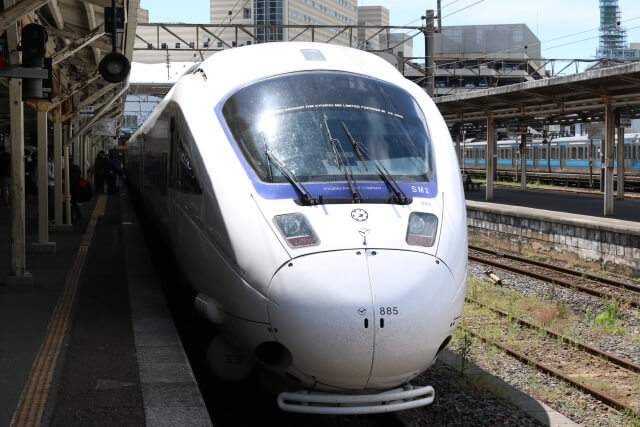 JR九州　特急かもめ　先頭車輛