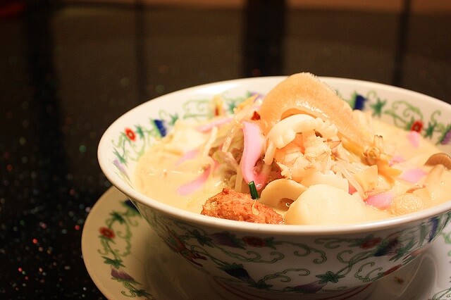 長崎ちゃんぽん　ふかひれ入りちゃんぽん　江山楼