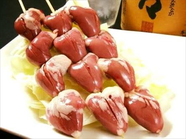博多　ちんぷんかんぷん　炙りハツ