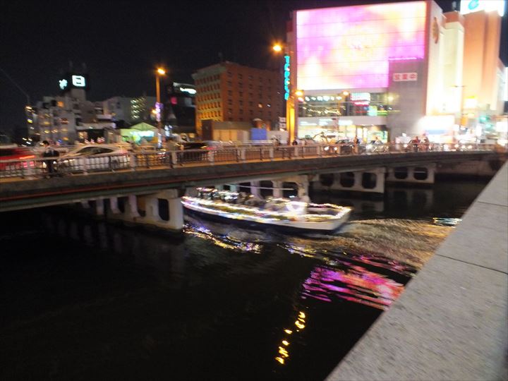 中洲　屋形船の残像