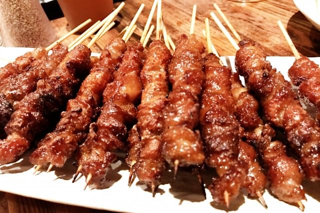 福岡　B級グルメ　鳥皮