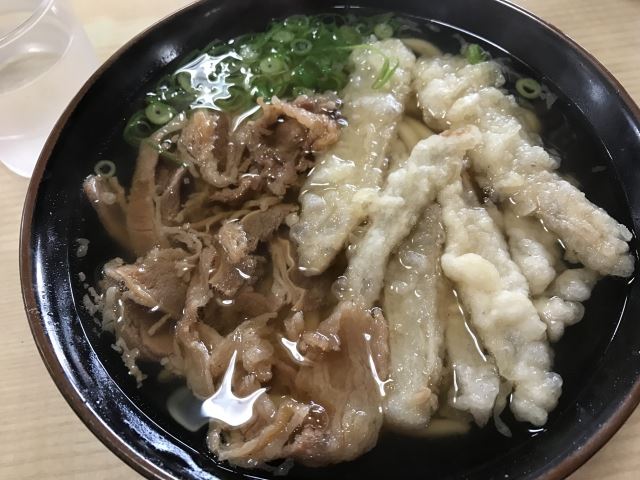 福岡　B級グルメ　博多うどん