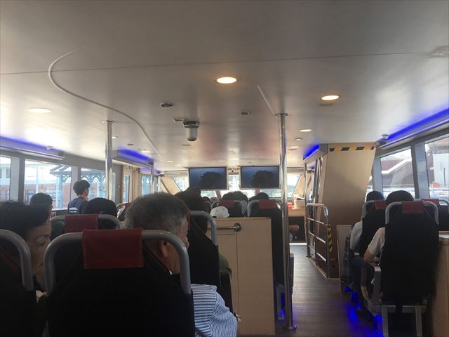 軍艦島コンシェルジュ　船内