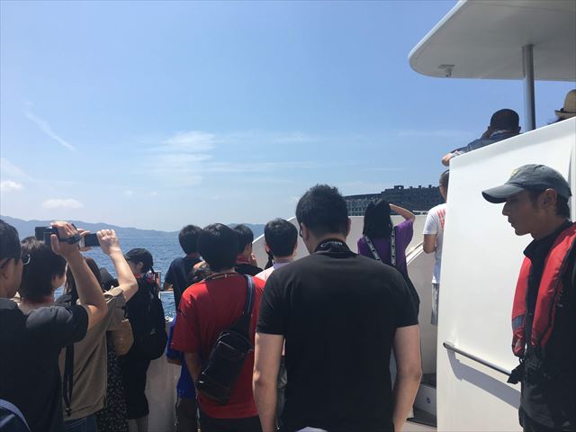 軍艦島コンシェルジュ　撮影タイム