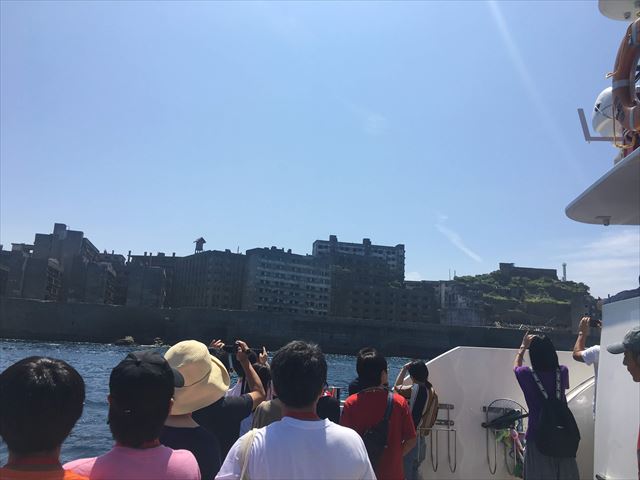 軍艦島コンシェルジュ　撮影タイム