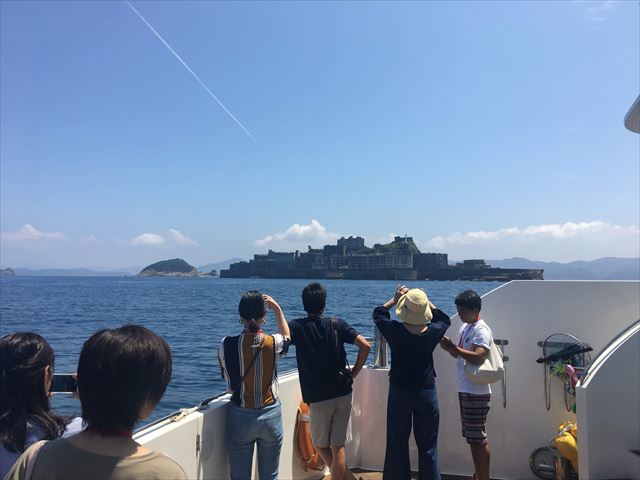 軍艦島コンシェルジュ　撮影タイム