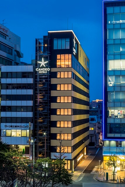 CANDEO HOTELS福岡天神　カンデオホテルズ　外観