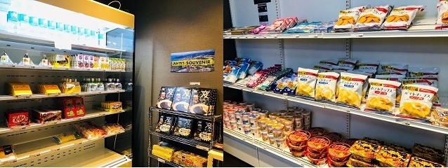 変なホテル　スマートコンビニ　店内