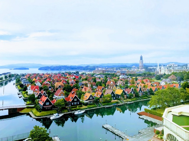 ホテルオークラJRハウステンボス　客室からの眺望