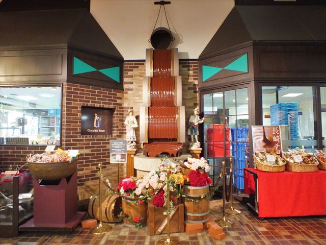 ハウステンボス　お土産　チョコレートの滝