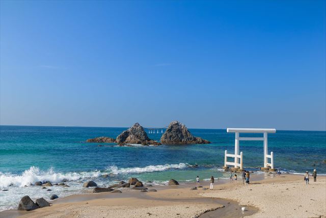 糸島 インスタ映え 夫婦岩