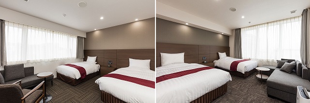 ホテルグランセレッソ鹿児島　客室　ツイン