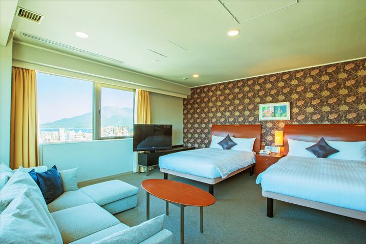 サンデイズイン鹿児島　ハイフロア　客室