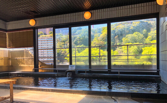 ホテル吹上荘　温泉　浴場