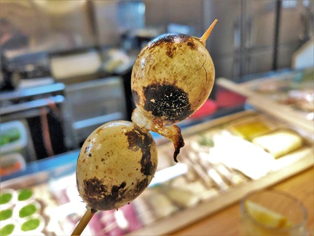 かじしか　うずらの卵