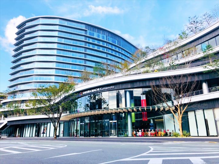 熊本バスターミナル 前景