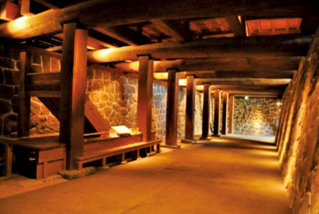 本丸御殿と昭君之間