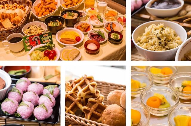 熊本　おすすめホテル　天然温泉六花の湯ドーミーイン熊本　朝食