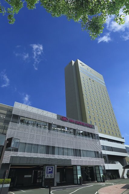 熊本　おすすめホテル　ANAクラウンプラザホテル熊本ニュースカイ　外観