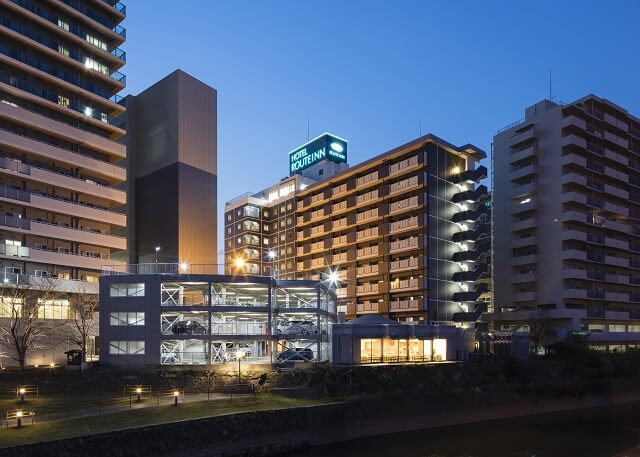 熊本　おすすめホテル　ホテルルートイン熊本駅前　外観