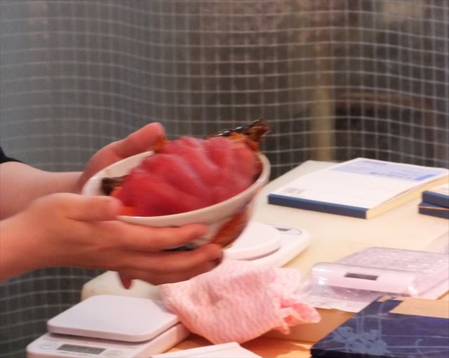 旦過市場　大學丼　まぐろ　刺身