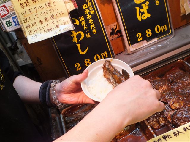 旦過市場　ぬかみそだき