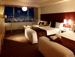 ルークプラザ　客室　プレミアムツインハーバービュー