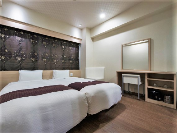 長崎バスターミナルホテル　客室　スーペリアツイン