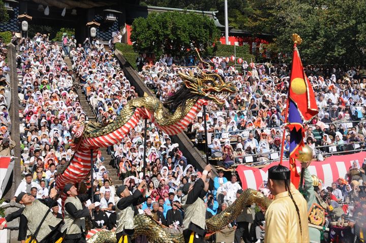 長崎くんち 龍踊