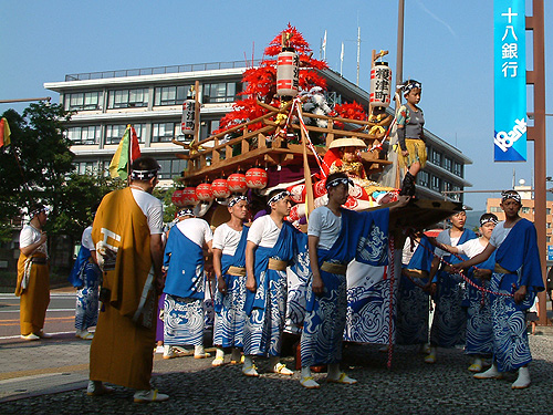 長崎くんち 庭先回り