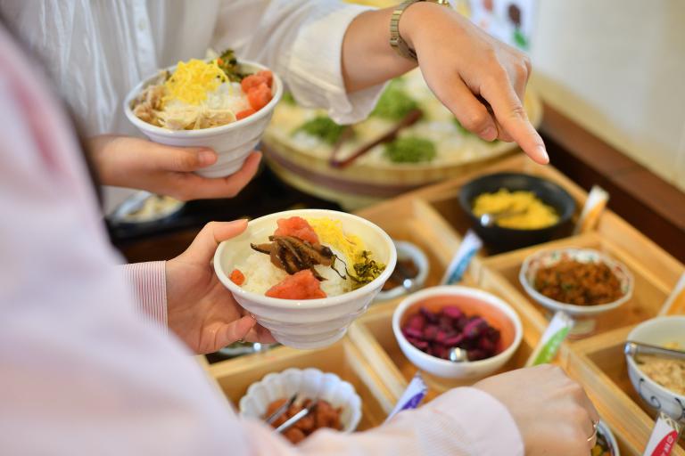 中洲　天神　おすすめ　ホテル　ホテルWBF福岡中洲　朝食
