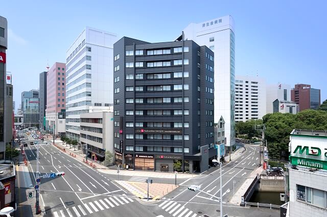 中洲　天神　おすすめ　ホテル　ザ・ビー 福岡 天神　外観