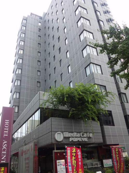 中洲　天神　おすすめ　ホテル　ホテル　アセント福岡　外観