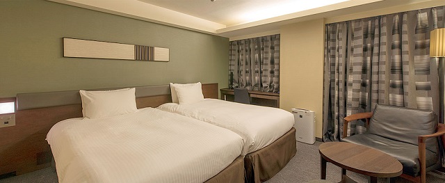 中洲　天神　おすすめ　ホテル　リッチモンドホテル福岡天神　客室