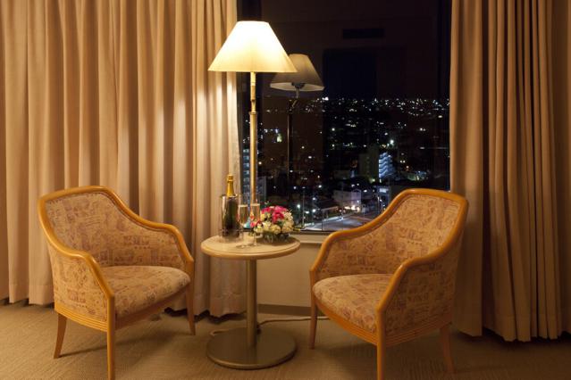 レンブラントホテル大分　客室　夜景