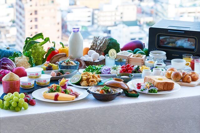ホテル日航大分オアシスタワー　朝食