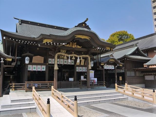 佐賀市　街ブラ　佐嘉神社　本殿