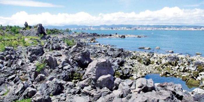 桜島溶岩なぎさ公園