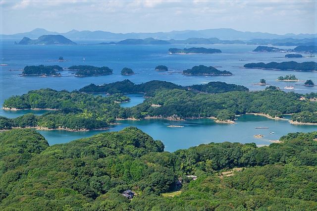 佐世保　観光スポット　九十九島