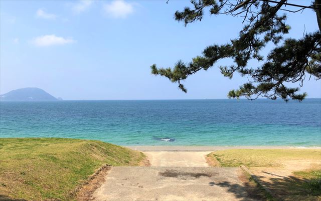 志賀島 下馬ヶ浜海水浴場