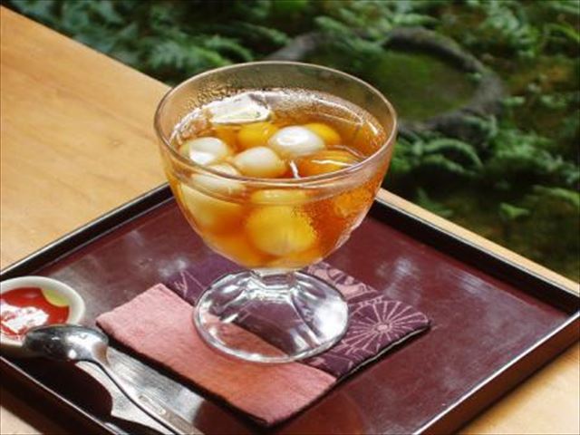 島原　観光スポット　グルメ　かんざらし