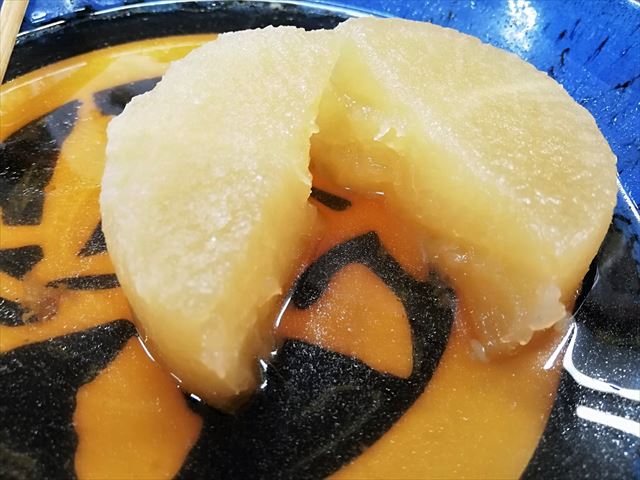 資さんうどん　大根　おでん