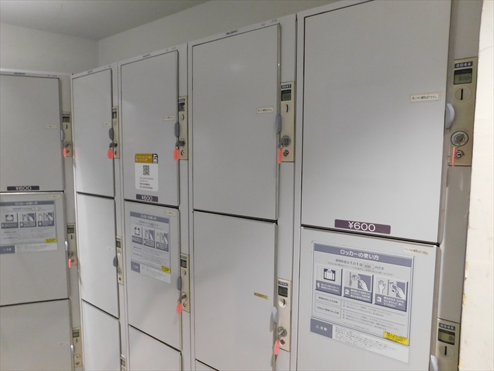 天神バスターミナル　コインロッカー　大