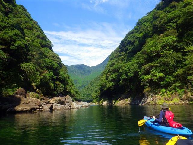 屋久島　観光スポット　カヤック