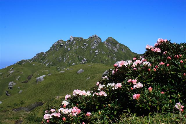 屋久島　縦走　宮之浦岳